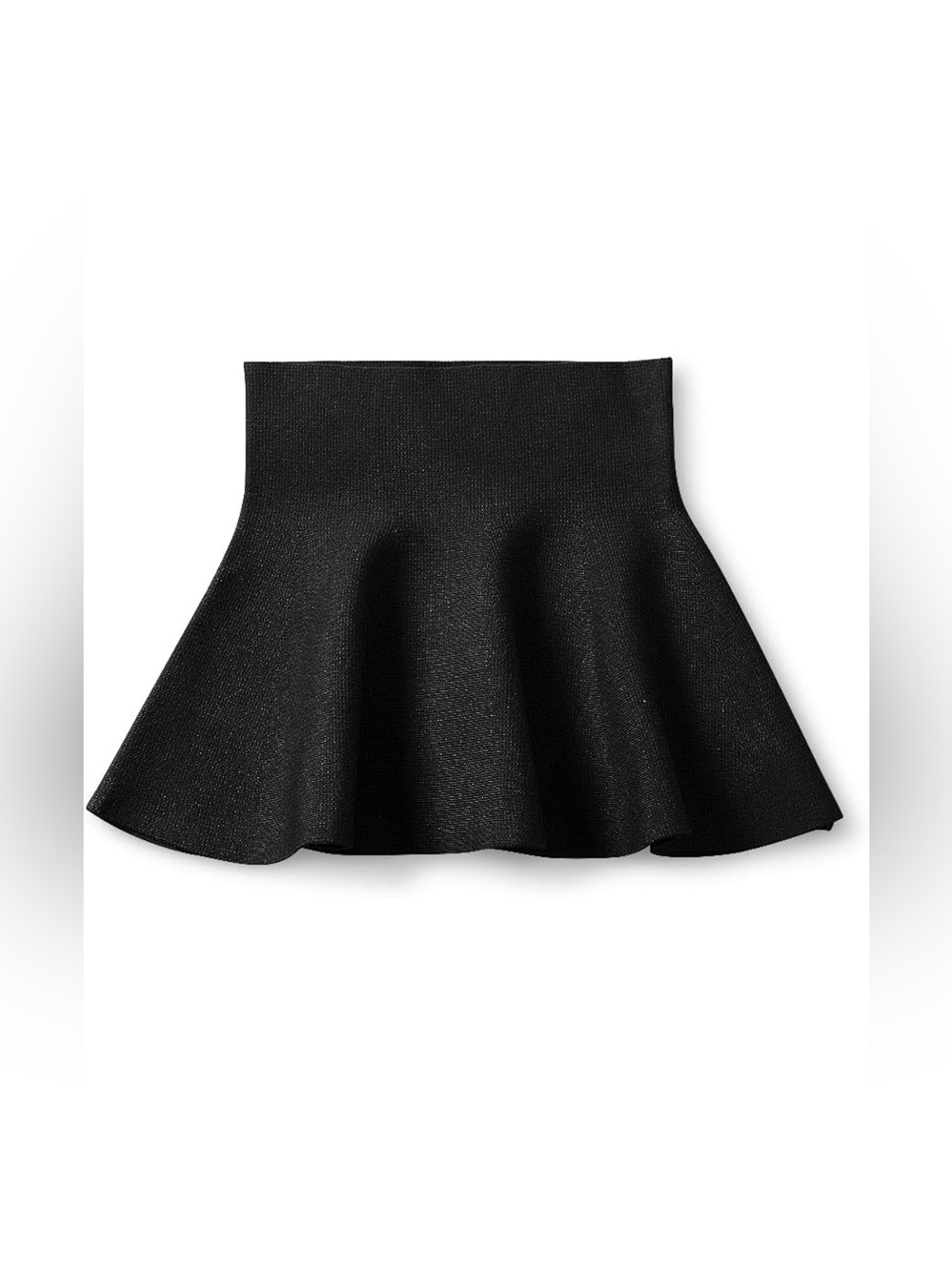 Candie's Black Sparkle Circle Skater Skirt